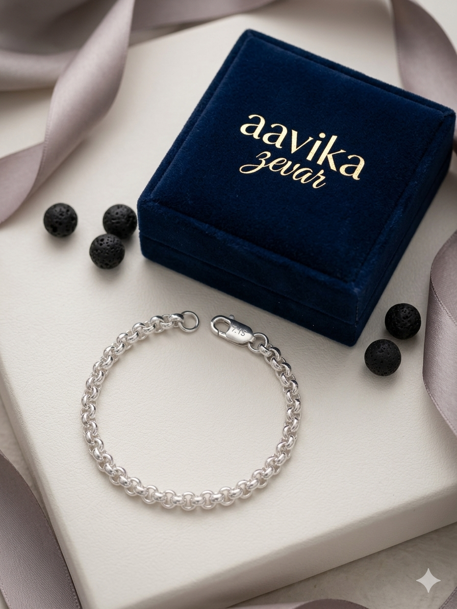 Stylish interlink Chain Bracelet for Men