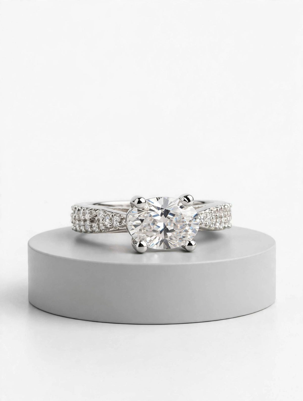 925 Silver Classic Brilliant Solitaire Ring