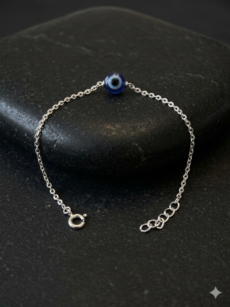 Evil eye Silver Bracelet for Women