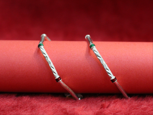 Silver bengles for small girls
