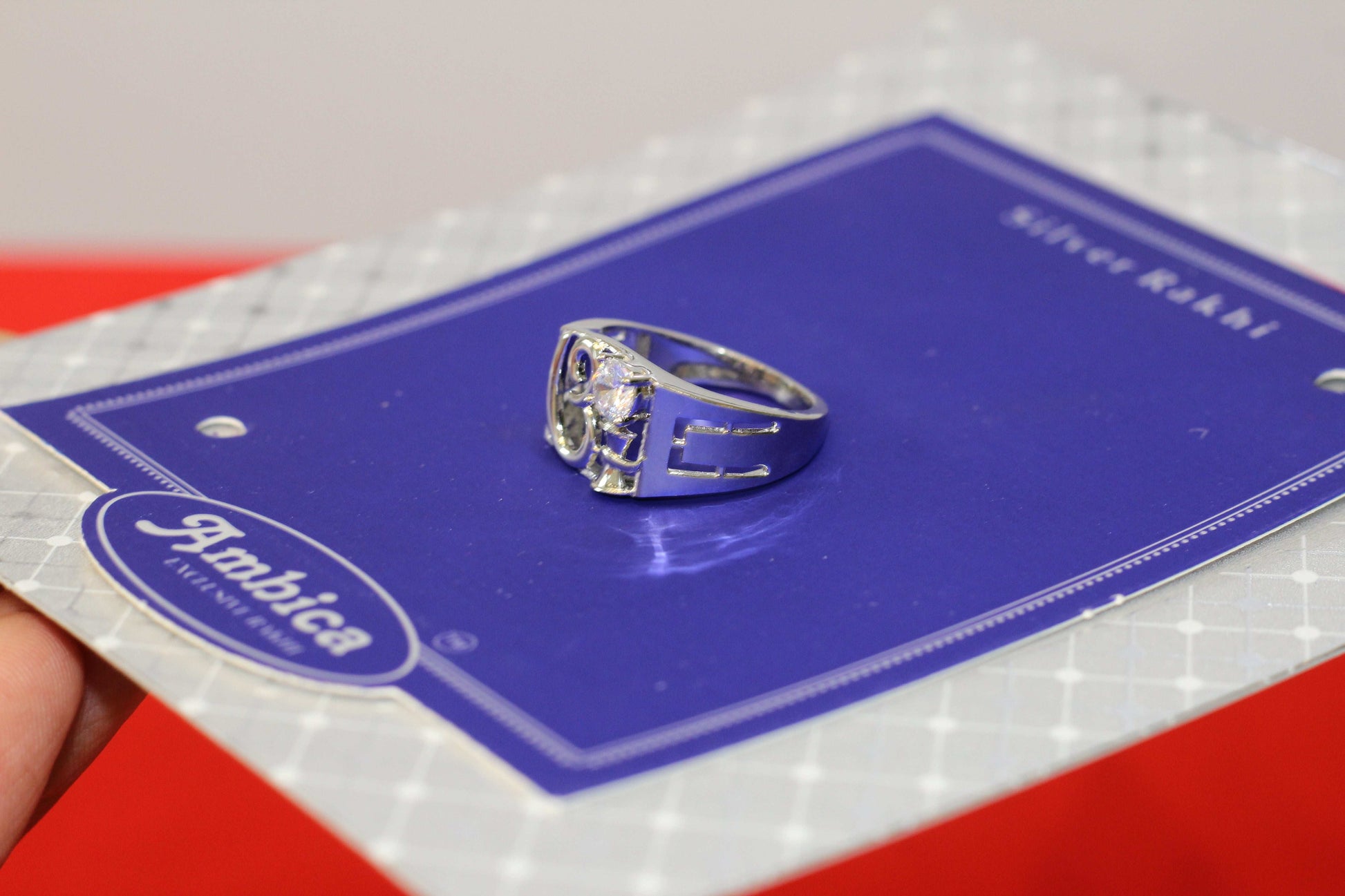 Italian 925 Silver Gents Ring – Aum & Shivji Damru Design