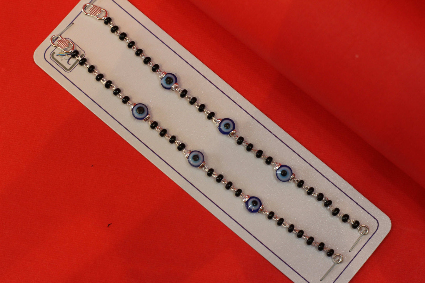 Silver Baby Nazariya Bracelet (Pair)