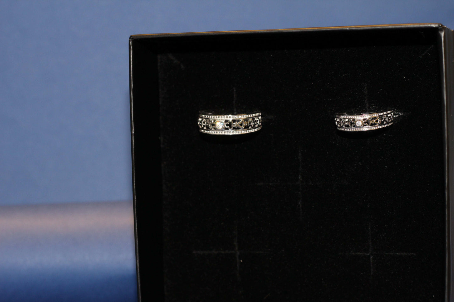 SILVER COUPLE RING
