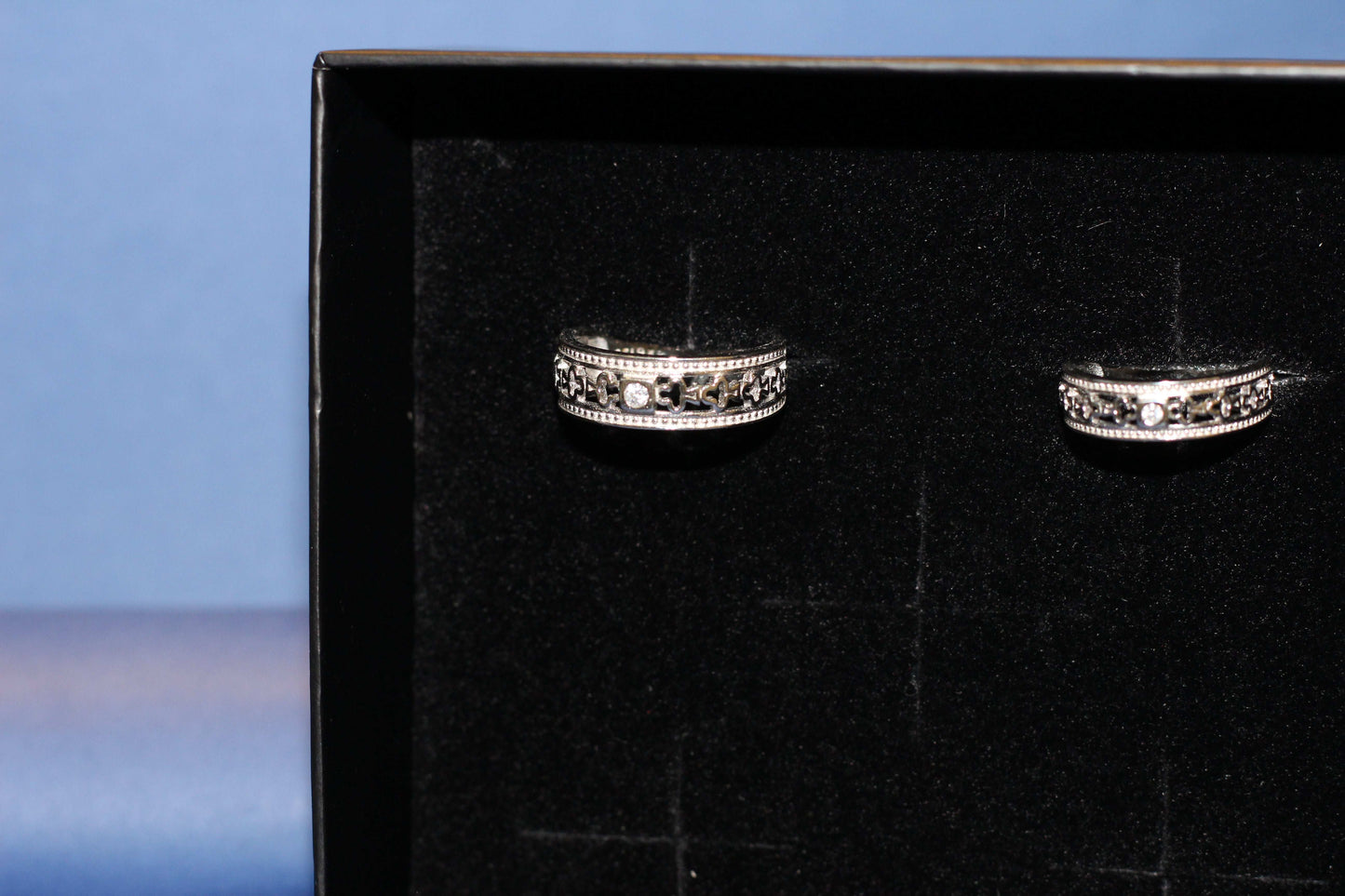 SILVER COUPLE RING