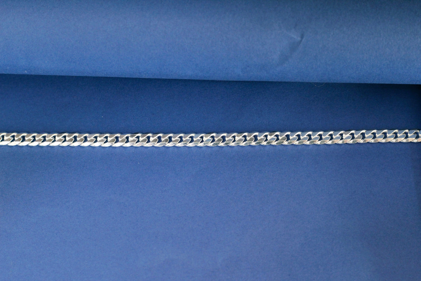 Silver Men’s Bracelet | Stylish curap Chain Bracelet for Men | Classic Daily Wear Silver Kada Bracelet