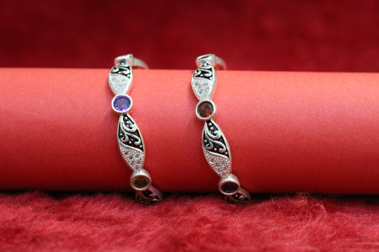 Silver bengles for kids