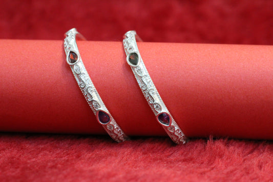 Silver bengles for kids
