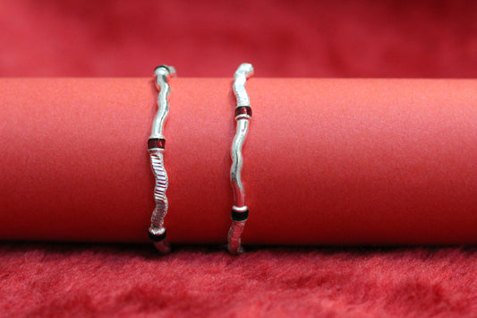 Silver bengles for kids