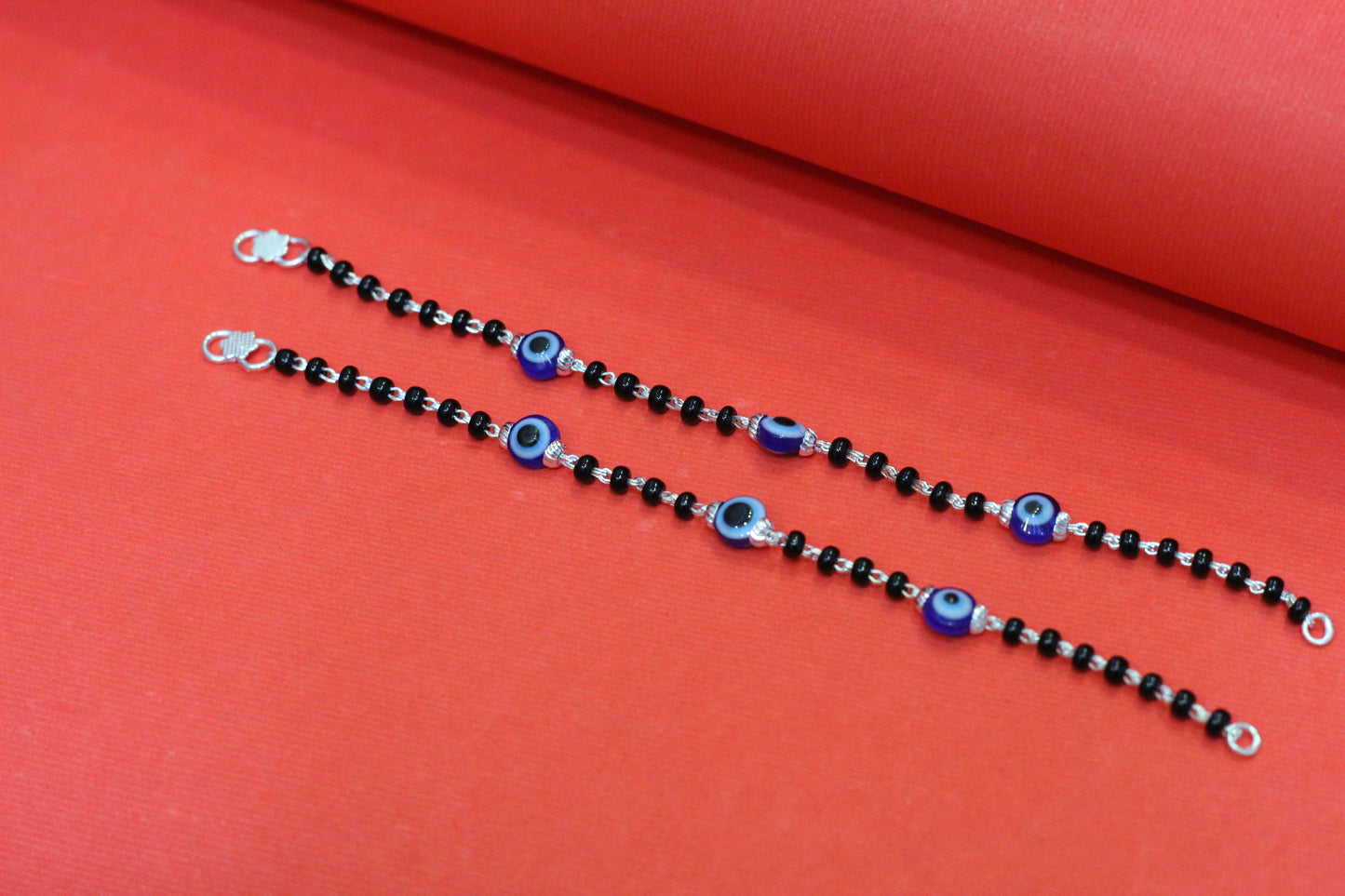 Silver Baby Nazariya Bracelet (Pair)