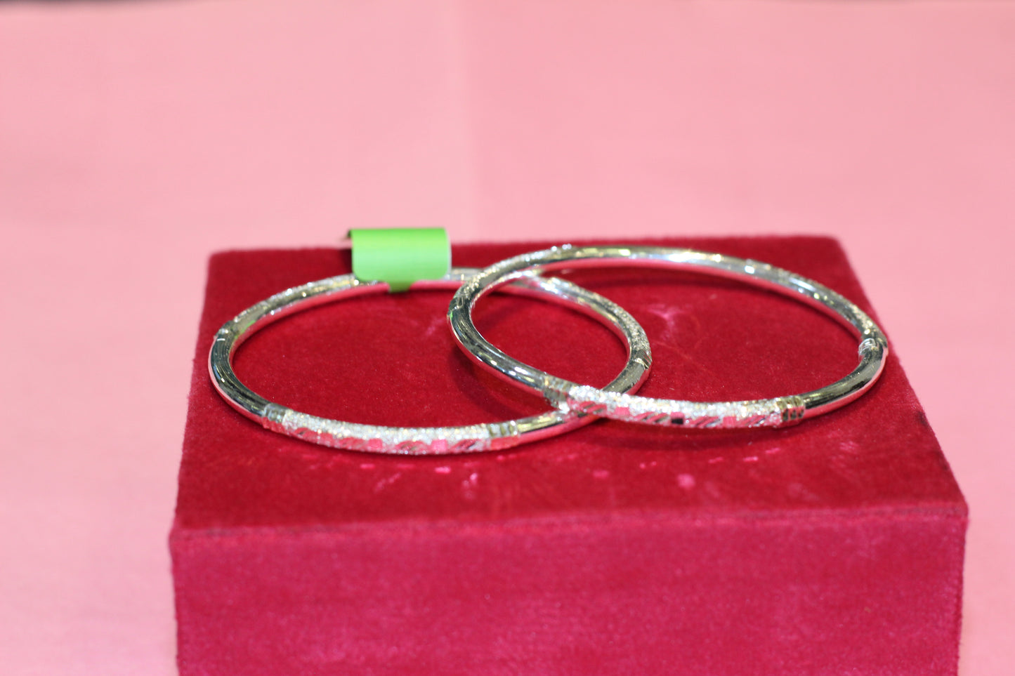 Silver bengles