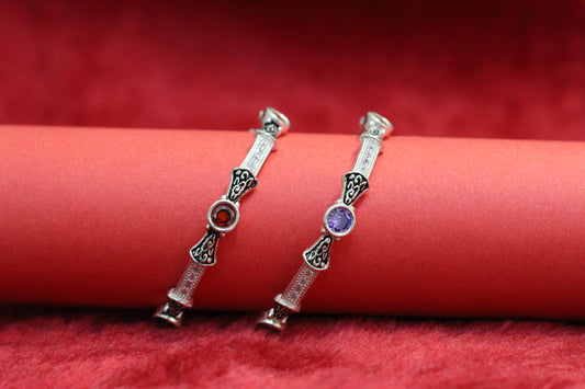 Silver bengles for kids
