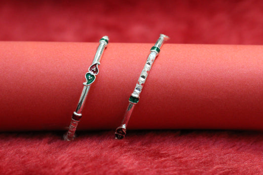 Silver bengles for kids