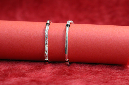 Silver bengles for kids