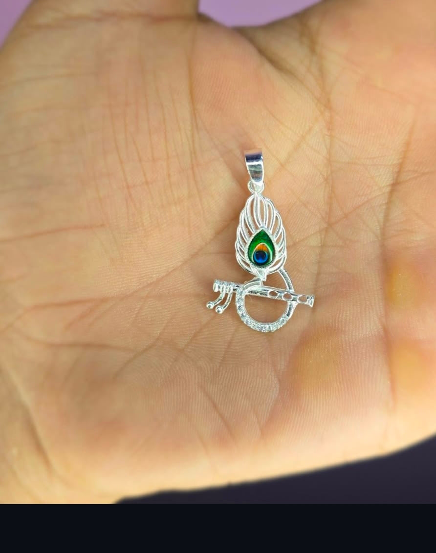 Krishna Pendant for Men & Women | Lord krishna Locket | Spiritual Religious Jewellery for Daily Wear & Gift