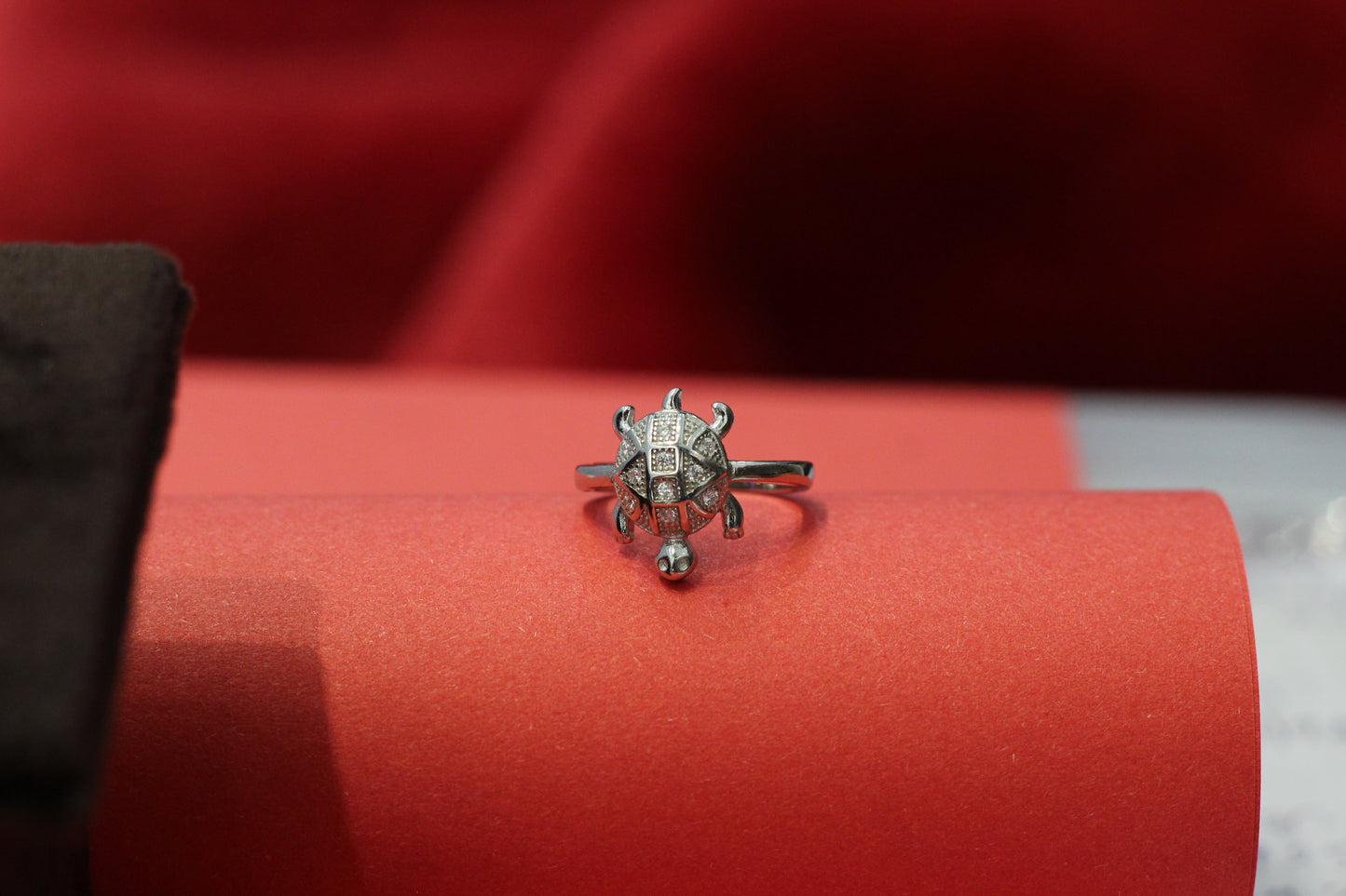 Minimalist Sterling Silver turtle Ring for Girls | Sleek Twist Design Daily Wear Jewelry