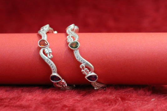 Silver bengles for kids