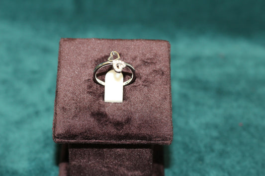 Silver ring for girls