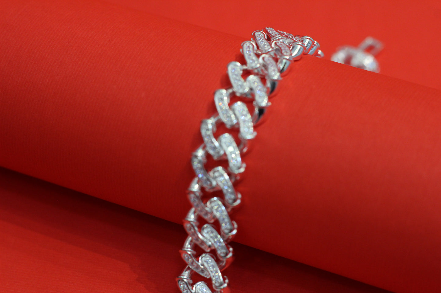 Silver bracelet for men