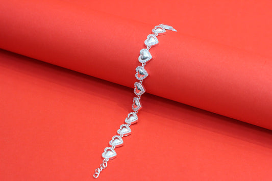 Silver bracelet for girls