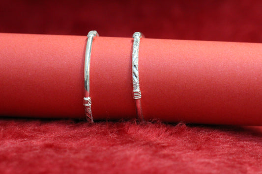 Silver bengles for kids