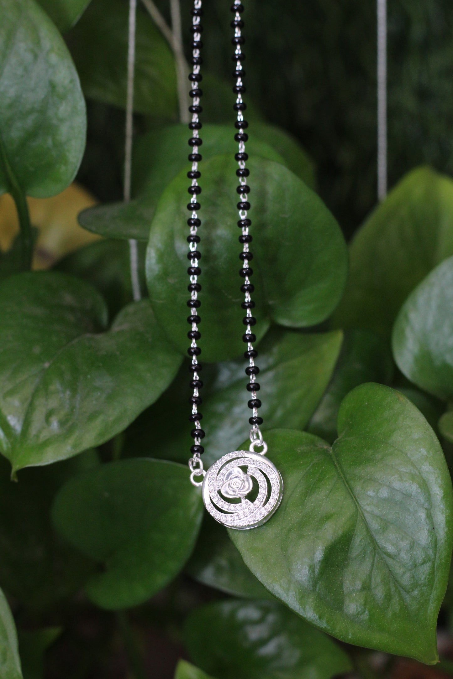 Handcrafted Silver Mangalsutra – Lightweight & Durable