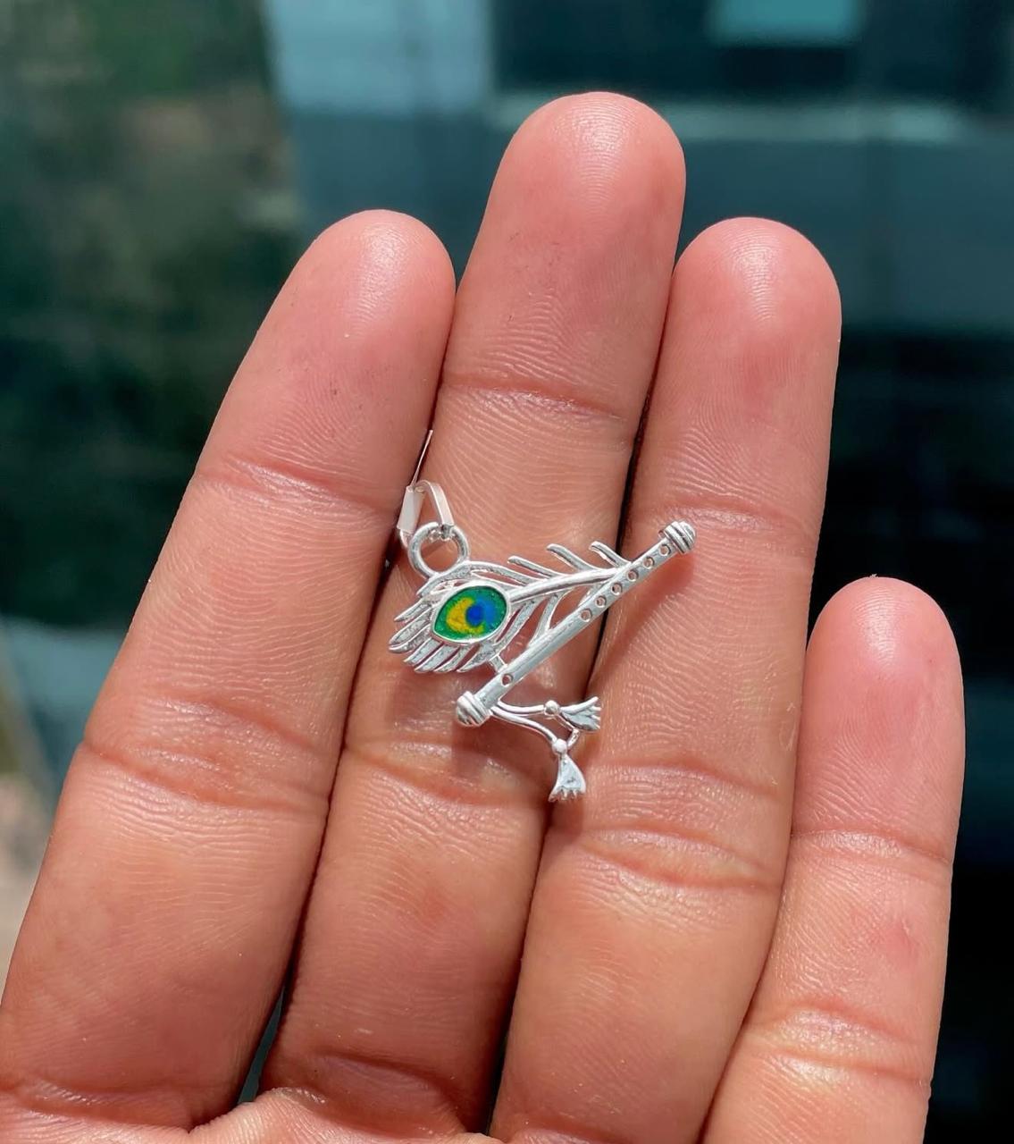 Krishna Pendant for Men & Women | Lord krishna Locket | Spiritual Religious Jewellery for Daily Wear & Gift