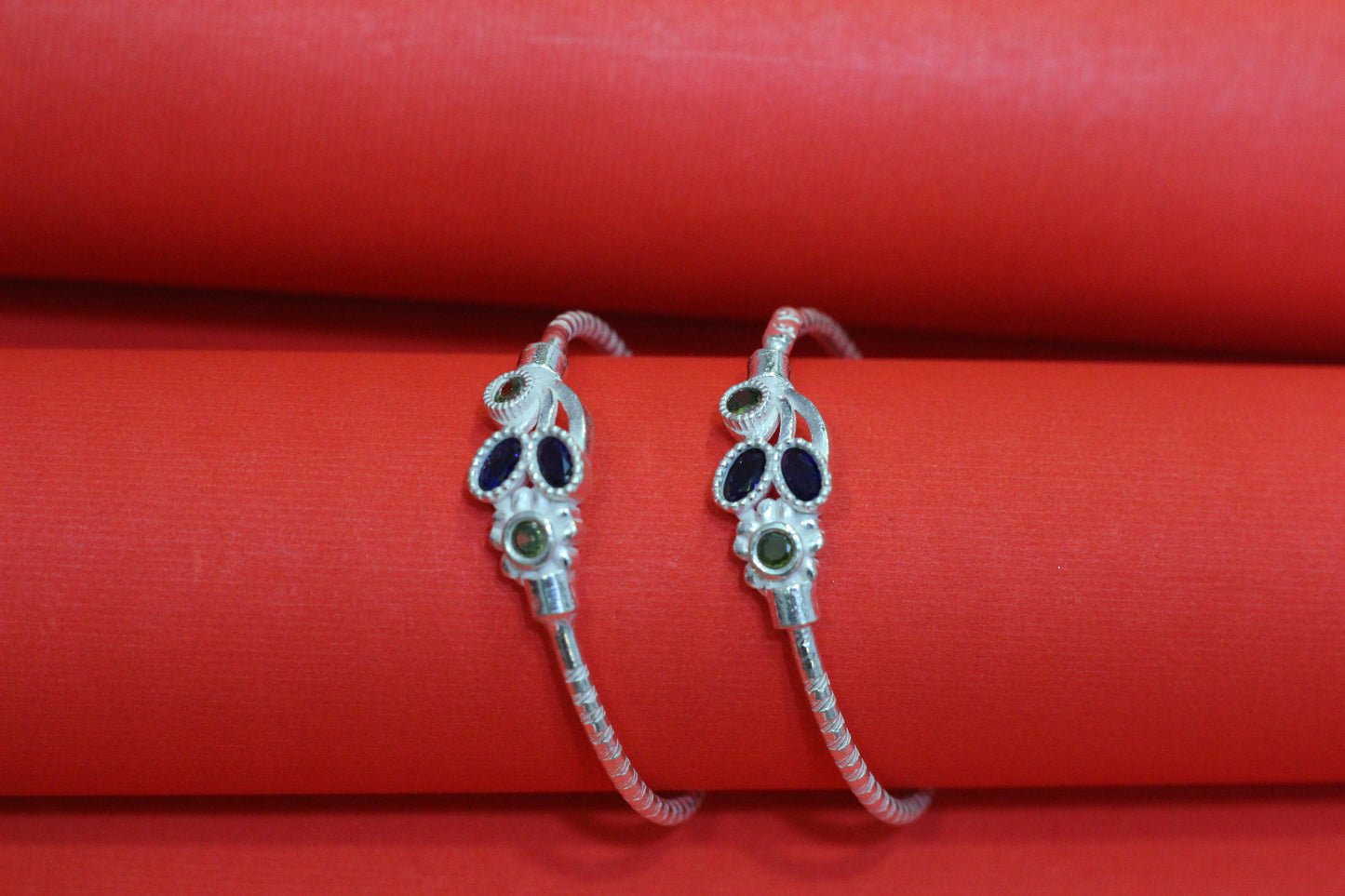 Silver kadli for kids