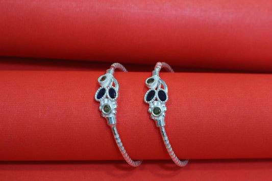 Silver kadli for kids