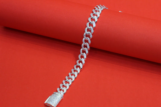 Silver bracelet for men