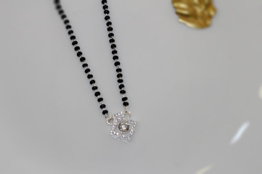 Silver Short mangalsutra