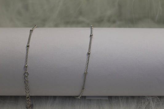 Special Italian Silver Anklet Design