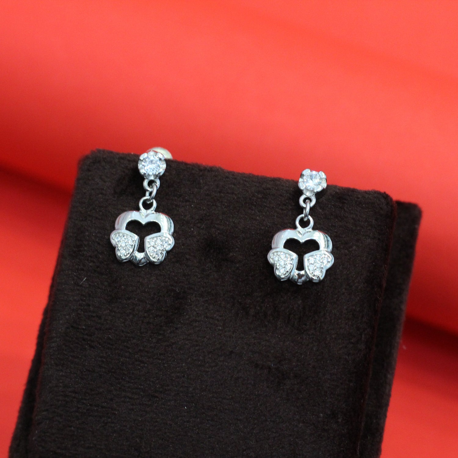Silver earings