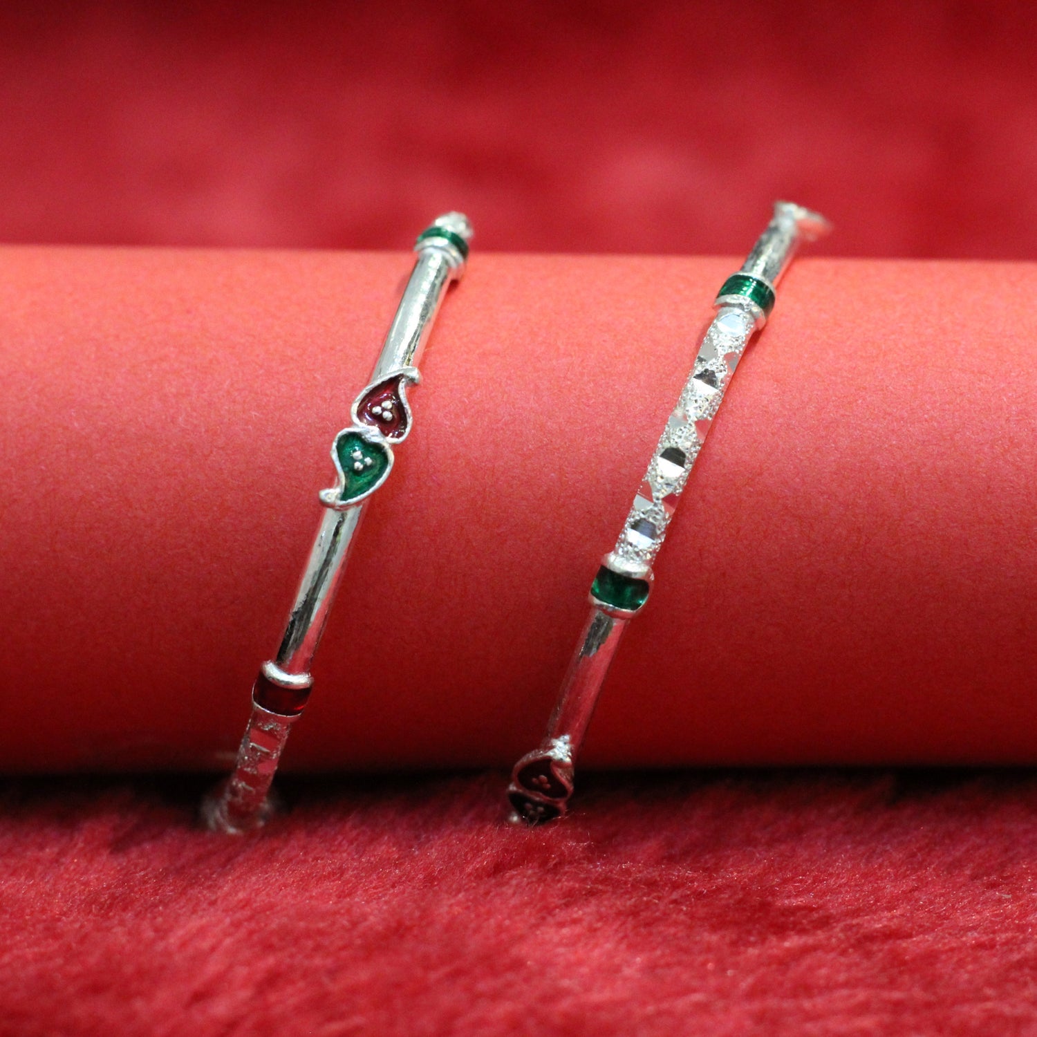 Silver Kada for Baby Girls