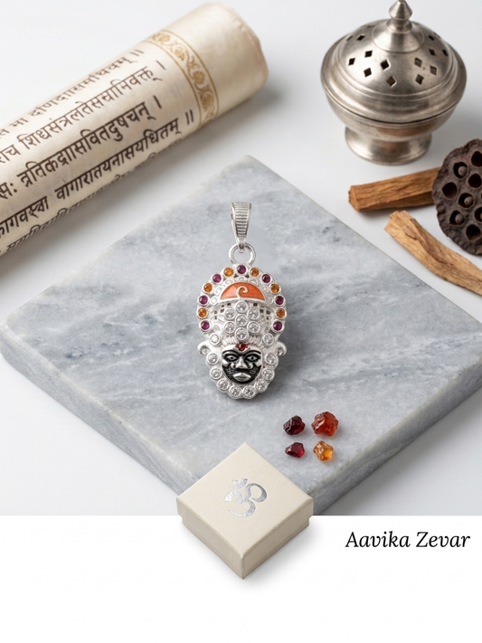 Silver Jagannath Pendant