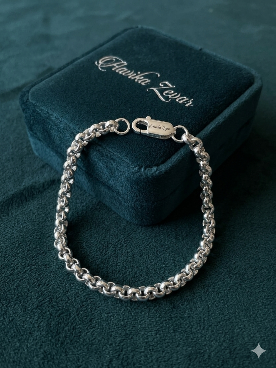 Stylish interlink Chain Bracelet for Men