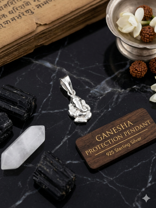 Ganpatiji Pendant for Men & Women | Lord Ganesha Locket | Spiritual Religious Jewellery for Daily Wear & Gift