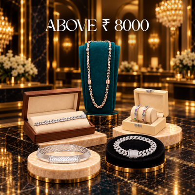 Above ₹8000