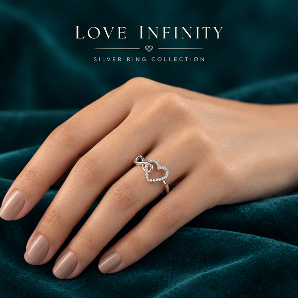 SILVER GIRL'S RING
