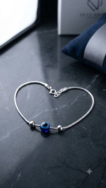 Evil eye 925 Silver Bracelet for Women