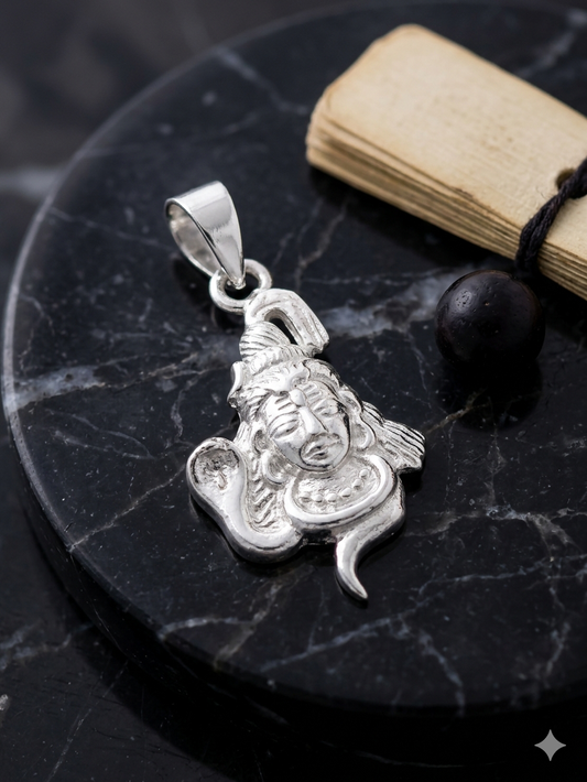 Shivji Pendant for Men & Women | Lord shiva Locket | Spiritual Religious Jewellery for Daily Wear & Gift