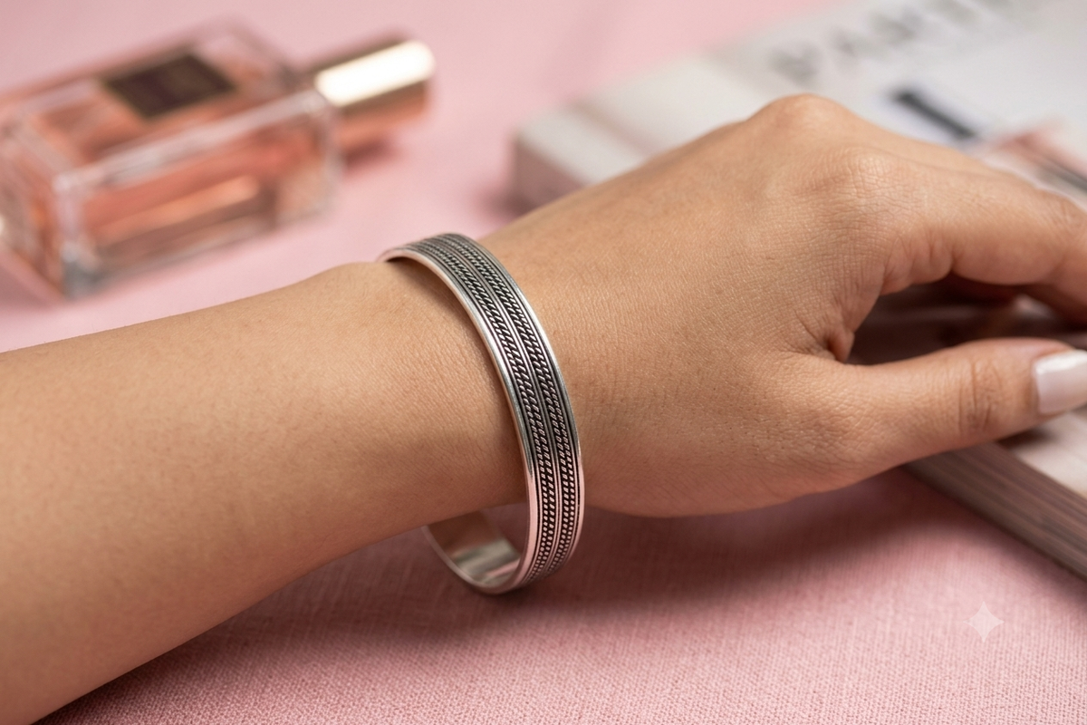 925 Silver Unisex kada