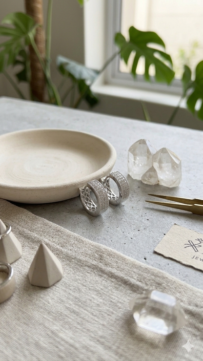 925 Sterling Silver Hoop Bali for Men & Women