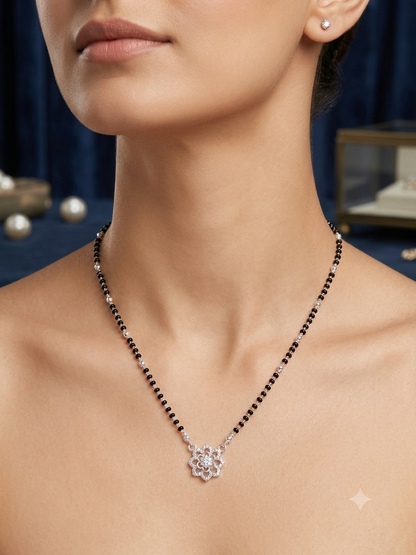 925 Silver Daily Wear Mangalsutra – Minimalist Design