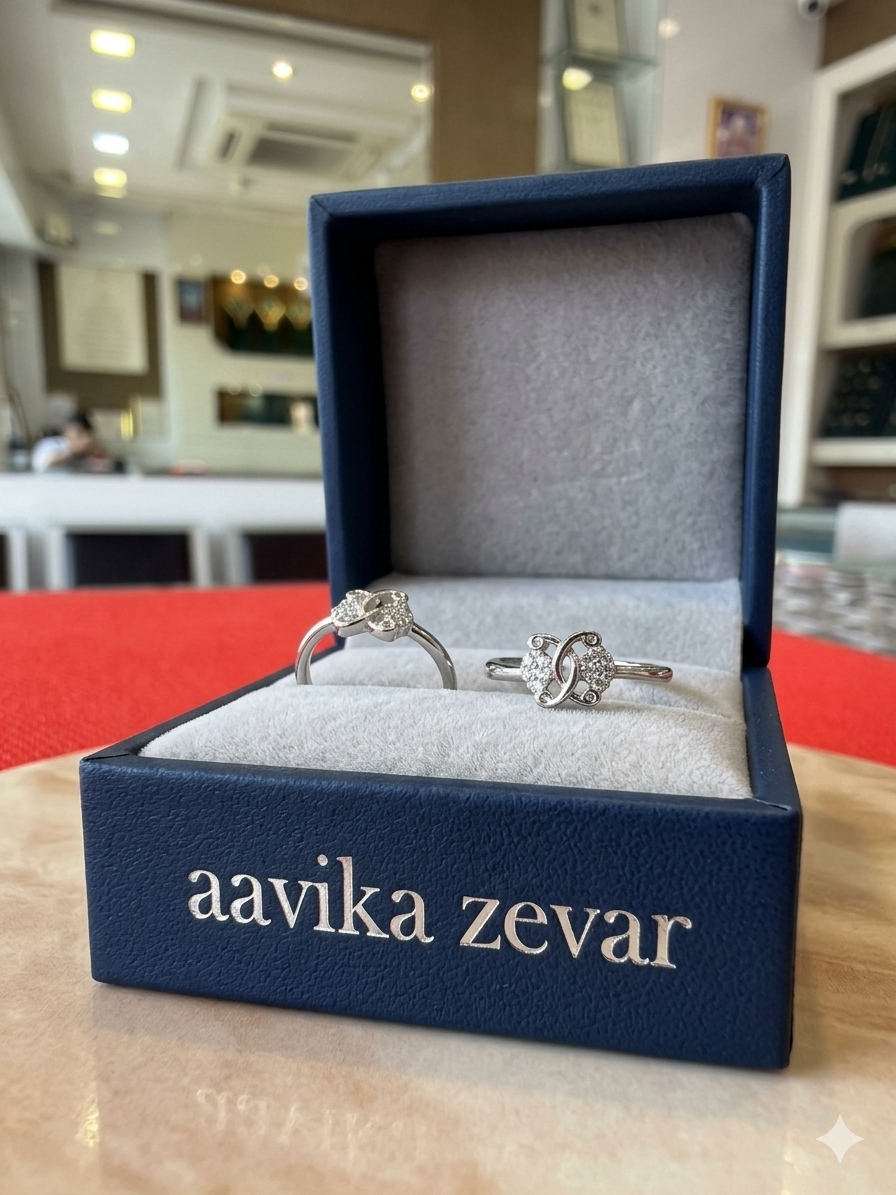 American dimond butterfly Silver Bichiya for Women | Elegant butterfly Toe Rings | Adjustable Fit | Everyday Wear