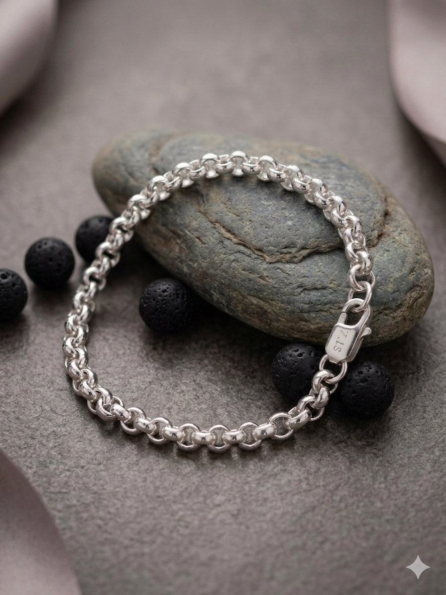 Stylish interlink Chain Bracelet for Men