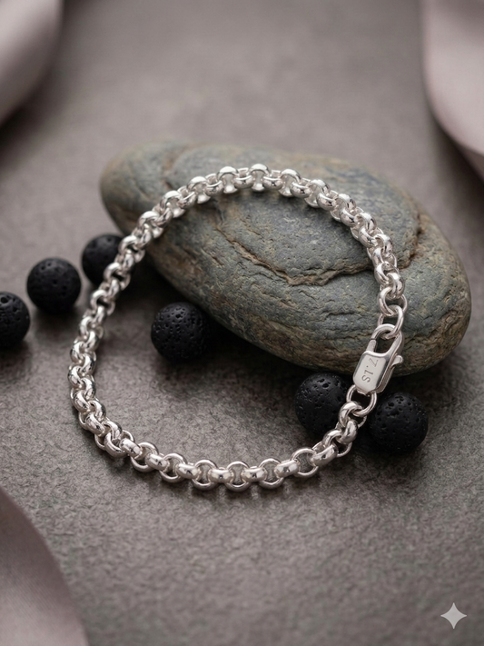 Stylish interlink Chain Bracelet for Men