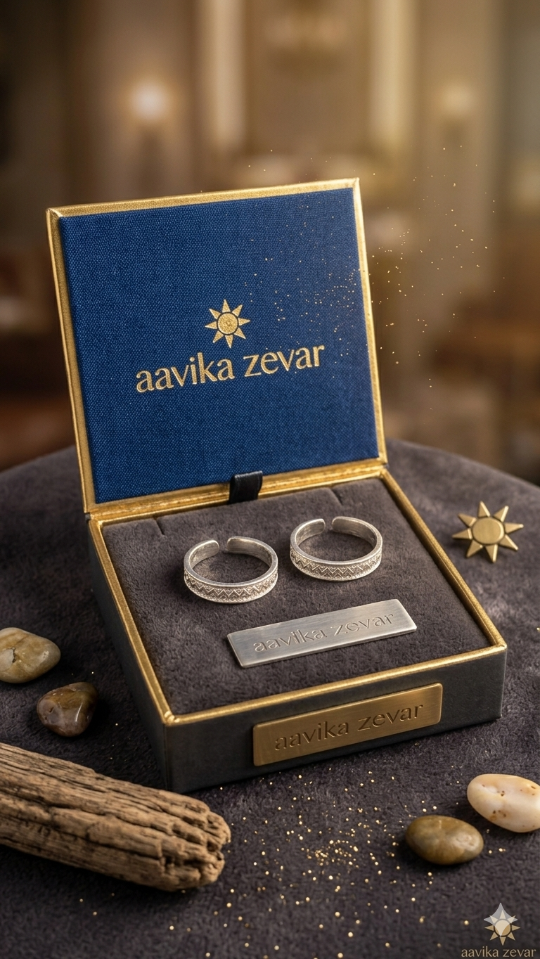 Sterling Silver Toe Rings (Pair)