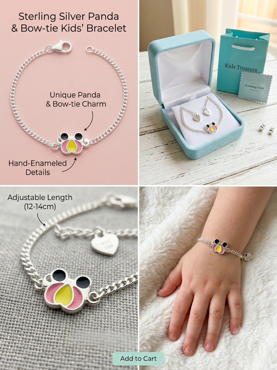 Children's Bracelet in 925 Sterling Silver