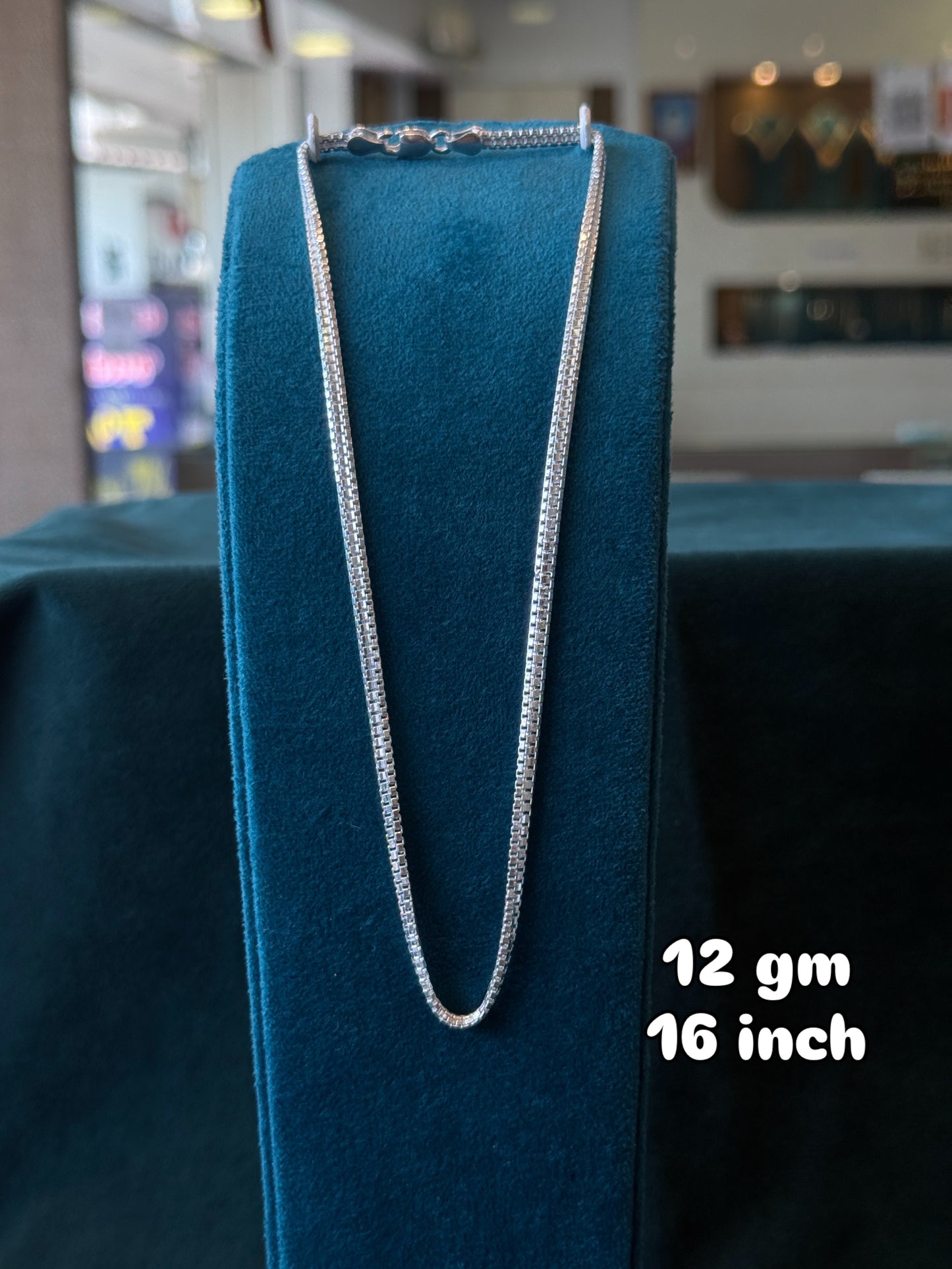 Classic Silver higway Chain – Lightweight & Durable