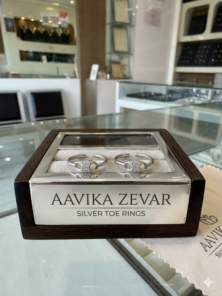 American dimond Silver Bichiya for Women